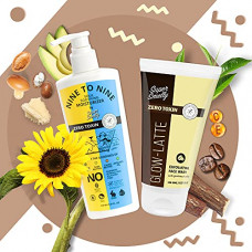Deals, Discounts & Offers on Beauty Care - Super Smelly Smooth Skin Combo | Nine-to-Nine Soul Soothing Moisturizer | Glow-Latte Exfoliating Face Wash