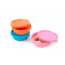 Deals, Discounts & Offers on  - Signoraware Buddy Plastic Bowl Set, 300ml, Set of 3, Multicolour