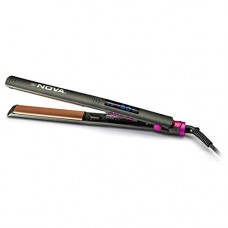 Deals, Discounts & Offers on Irons - Nova NHS 851 Premium Digital Display Kerasilk Hair Straightner For Women(Fuchsia)