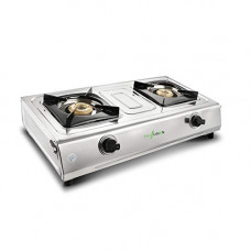 Deals, Discounts & Offers on  - Profusion Super ISI Mark L P Gas Joint-Less Stainless Steel 2 Burner Cooktop Gas Stove
