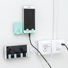Deals, Discounts & Offers on Mobile Accessories - Skudgear Multipurpose Wall Phone Holder Socket Charging Box Bracket Stand Holder Shelf Mount Support Universal
