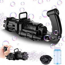 Deals, Discounts & Offers on  - PLOP SHOPPE 8-Hole Electric Bubbles Gun For Toddlers Toys, New Gatling Bubble Machine Outdoor Toys