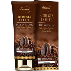 Deals, Discounts & Offers on Beauty Care - StBotanica Robusta Coffee Peel Off Mask 100g | With Coffee, Caffeine And Cocoa Butter | No SLS, Paraben