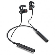 Deals, Discounts & Offers on Headphones - Portronics Harmonics 222 HD Stereo Wireless Bluetooth 5.0 Sports Headset with High Bass