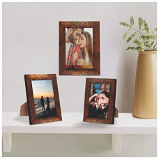 Deals, Discounts & Offers on  - Paper Plane Design Table Photo Frame Set OF 3 (COPPER)
