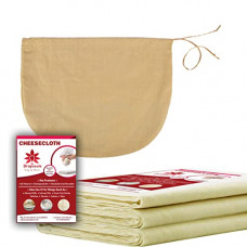 Deals, Discounts & Offers on  - Droposale Muslin Cheesecloth and Bag (1 Muslin Bag + 1 Meter Muslin Cloth)