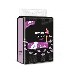 Deals, Discounts & Offers on Health & Personal Care - Dilency sales Sanitary Pads/Napkins For Women/Girls With Wings (Pack-of-40) (XXXL, (Jumbo))
