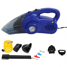 Deals, Discounts & Offers on  - Oshotto 100W Heavy Duty Car Vacuum Cleaner Cum 120W Heavy Duty Air Compressor/Tyre Inflator (2 in 1) Blue