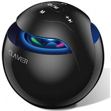 Deals, Discounts & Offers on Electronics - Clavier Fusion Portable Bluetooth Speaker, Bluetooth 5.0 Wireless Speakers with HD Sound and Rich Bass, LED Flashing Light, Built-in Mic For iPhone & Android