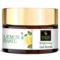 Deals, Discounts & Offers on Beauty Care - Good Vibes Brightening Gel Scrub, Lime & Basil (50 G)