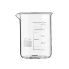 Deals, Discounts & Offers on  - SPYLX High Quality Borosilicate 3.3 Glass Beakers with Graduation Marks - 1000 ml, Pack of 1