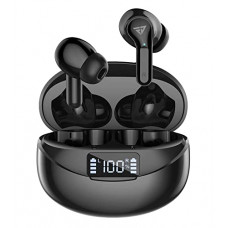 Deals, Discounts & Offers on Headphones - Fur Jaden Airjams Pro X-12 Bluetooth Truly Wireless In Ear Earbuds With Mic Black
