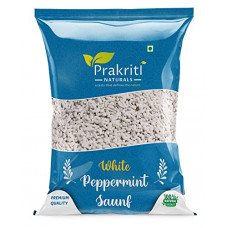 Deals, Discounts & Offers on  - Prakriti Naturals Peppermint Coated Fennel Seed | Madrasi Saunf (400 Gram)