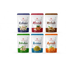 Deals, Discounts & Offers on  - Nature Purify Dry Fruits Combo Pack (Almonds, Cashews, Pistachios, Raisins, khumani & Walnut ) (1200g)