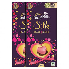 Deals, Discounts & Offers on  - Cadbury Dairy Milk Silk Valentine's Heart Pop Bar, 250g- Pack of 2