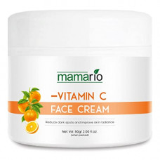 Deals, Discounts & Offers on Beauty Care - Mamario Vitamin C Face Cream L Ascorbic Acid , Hyaluronic ,Lactic ,Vitamin E (50 g)