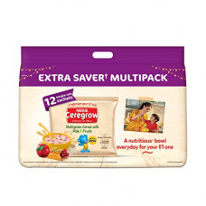Deals, Discounts & Offers on  - Nestle Ceregrow Multigrain Cereal with Milk and Fruits- 600g Multipack (12 Units Inside- 50g Each)