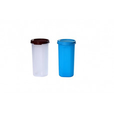 Deals, Discounts & Offers on  - Signoraware Modular Round Container Set, 650ml, Set of 2, Multicolour