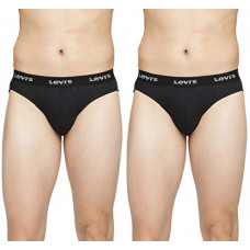 Deals, Discounts & Offers on Men - [Size M] Levis Mens 100% Cotton Solid Classic Briefs Snug Fit (Pack of 2)