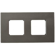 Deals, Discounts & Offers on Home Improvement - Schneider Electric Opale-4 Module Grid and Cover Plate, Gleaming Grey (Pack of 1)