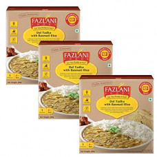 Deals, Discounts & Offers on  - FAZLANI FOODS Ready to Eat Dal Tadka with Basmati Rice -Pack of 3, 300gm Each