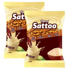 Deals, Discounts & Offers on  - Manna Sattu Atta 1KG Roasted Gram Atta Flour (500 X 2 Packs)