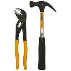 Deals, Discounts & Offers on Hand Tools - Stanley 51-152 Steel Shaft Claw Hammer with Stanley 71-669 10-inch Water Pump Plier