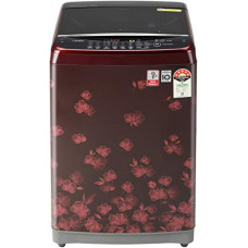 Deals, Discounts & Offers on  - [Select Location] LG 7.0 Kg Inverter Fully-Automatic Top Loading Washing Machine (T70SJDR1Z, Red Floral)
