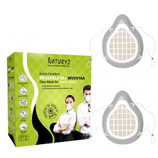 Deals, Discounts & Offers on  -  Naturyz Extra Comfort Reusable 95+ Inventaa Face Mask For Men & Women with 5 Extra Replaceable Filters