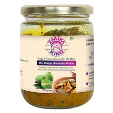 Deals, Discounts & Offers on  - Zaaikaking Dry Mango (Ramkela) Pickle | 100% Homemade Dry Ramkela Mango Pickle | 350 Grams | Sukha Ramkela Aam ka Achar | Glass Jar
