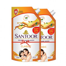 Deals, Discounts & Offers on Beauty Care - Santoor Handwash Classic 750ml