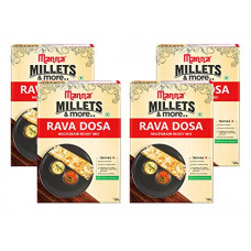 Deals, Discounts & Offers on  - Manna Instant Multigrain Rava Dosa Ready Mix | Rava Dosa Batter | 720g (180g x 4 Packs) Serves 16