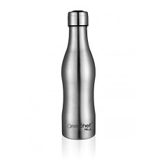 Deals, Discounts & Offers on  - Greenchef Mila Stainless Steel Water Bottle (Silver, 700ml)