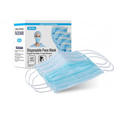 Deals, Discounts & Offers on  - DALUCI 3 Ply Disposable Surgical Face Mask With Built-in Nose Pin