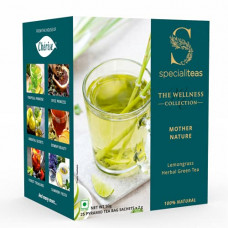 Deals, Discounts & Offers on  - Cherise Specialiteas Mother Nature Lemongrass Herbal Green Tea (2 g x 25 Pyramid Tea Bags)