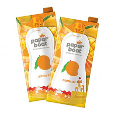 Deals, Discounts & Offers on  - Paper Boat - Fruit Juice - Aamras - Mango Drink 1L (Pack of 2)