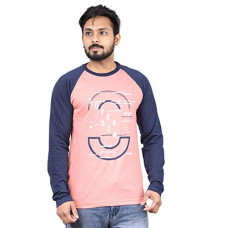 Deals, Discounts & Offers on Men - [Size S, XXL] CHKOKKO Men's Cotton Regular Fit Printed Raglan Full Sleeves T-Shirt
