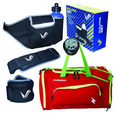 Deals, Discounts & Offers on Bags, Wallets & Belts - VERIFIED Gym Set Including VF-1026 Walking Set with Charged Superlight RED