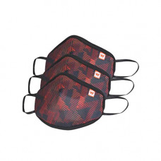 Deals, Discounts & Offers on  - Wildcraft Polyester Face Mask, Red_Trizi, 3 Pieces (Pack of 3)