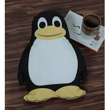 Deals, Discounts & Offers on Furniture - Lushomes Decorative Penguin Cushion (Single pc, Size: 12 x14 inches)