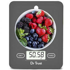 Deals, Discounts & Offers on  - Dr Trust (USA) Electronic Kitchen Digital Scale Weighing Machine - 517 (Gray)