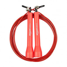 Deals, Discounts & Offers on Accessories - AmazonBasics Plastic Speed Jump Rope, Red