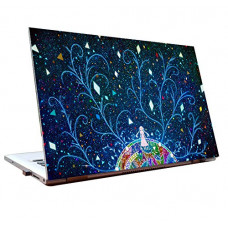 Deals, Discounts & Offers on Laptop Accessories - Tamatina Laptop Skins 17.5 inch - Blue Girl - Stars - Psychadellic - Trippy - HD Quality