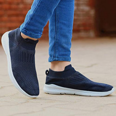 Deals, Discounts & Offers on  - [Size 7] Bourge Men Loire-Z53 Navy Running Shoes