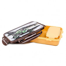 Deals, Discounts & Offers on  - Wonder Orbit Medium Leak-Proof Lunch Box Set, Yellow