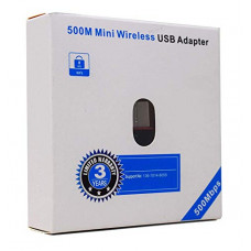 Deals, Discounts & Offers on  - PremiumAV 500Mbps Wi-Fi, USB, Ethernet Wi-Fi Dongle, Dual Band, Black