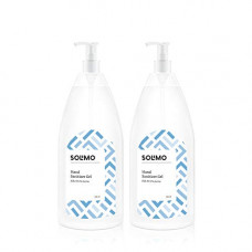 Deals, Discounts & Offers on  - Amazon Brand - Solimo Hand Sanitizer Gel (72% Ethanol Absolute) - 500 ml (Pack of 2)