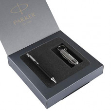 Deals, Discounts & Offers on Stationery - Parker Profile Matte Black Ball Pen with Swiss Knife