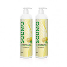 Deals, Discounts & Offers on Beauty Care - Amazon Brand - Solimo Anti Dandruff Shampoo with Tulsi & Lemon, 500 ml (Pack of 2)
