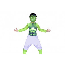 Deals, Discounts & Offers on  - Disney The Hulk Jumpsuit Costume For Kids 4 5 Years, Multicolor